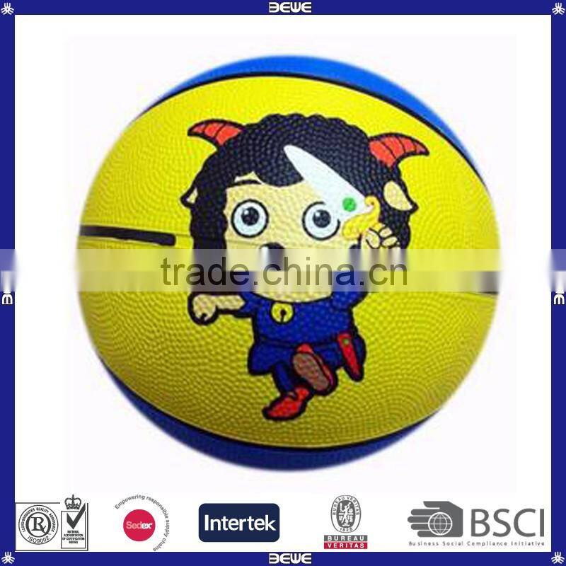 OEM Cheap Promotion Gift Wholesale Rubber Basketball for Children