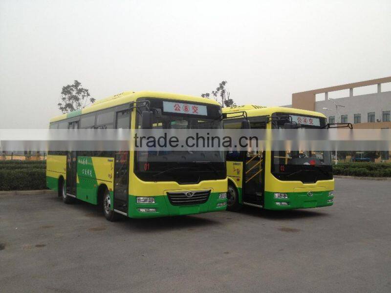 7.4m Rear engine 30 seats city bus with high quality and low price