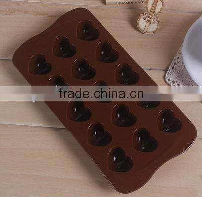 Lovely custom silicone chocolate cake mould
