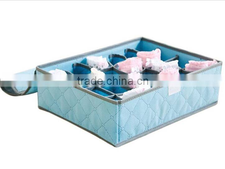 Two Layers of Folding Underwear Drawer Organizer