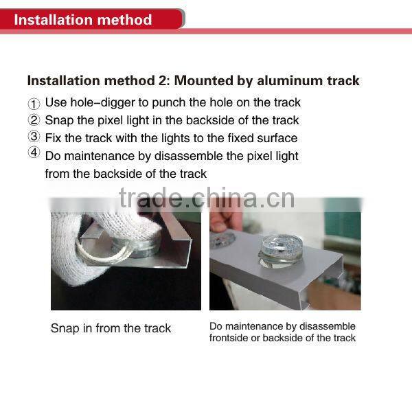 waterproof IP68 CE FCC approved used outdoor lighted signs