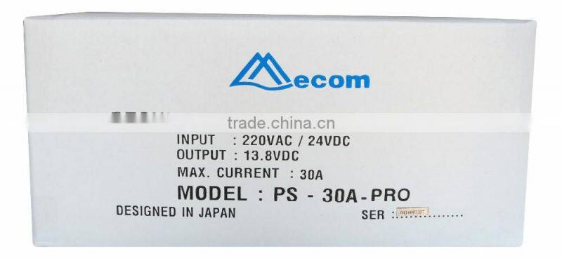 Marine Power Supply for Fishing Boat Input 110/220VAC/24VDC Output 13.8vdc, 30A