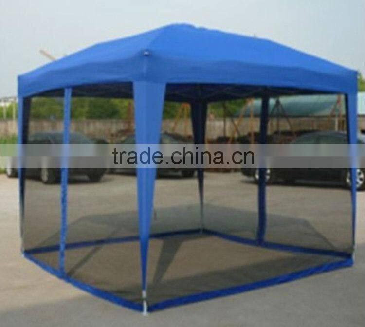 Collapsible Garden Steel Gazebo Tent with Mesh 3X3M