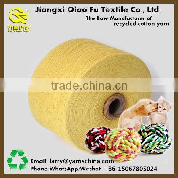 Cute Open End Recycled CVC/TC Yarn for Pet Toy