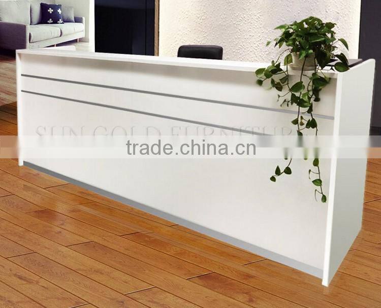 Popular elegant hotel reception counter furniture design (SZ-RTB023)