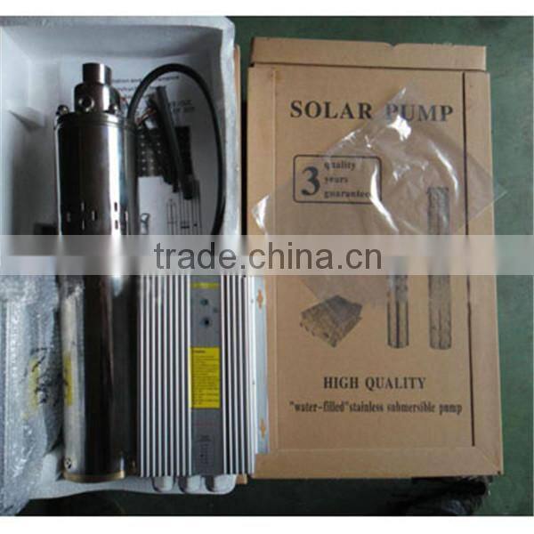 LUHENG 12V DC Submersible solar pump , solar water pump system for agriculture