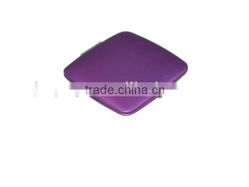 Aluminium mini makeup compact mirror