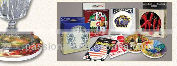 Passion Art Absorbent Sandstone Car Coaster