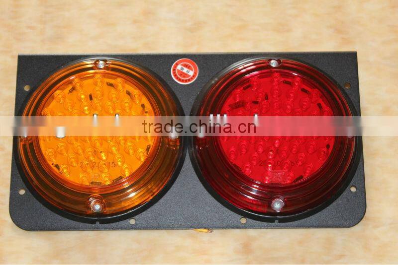 12v 24v approved led semi truck led lights with iron plate