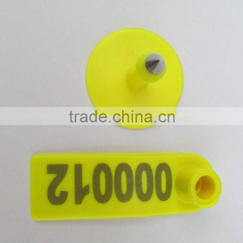 Added length sheep ear tag ,laser ear tag