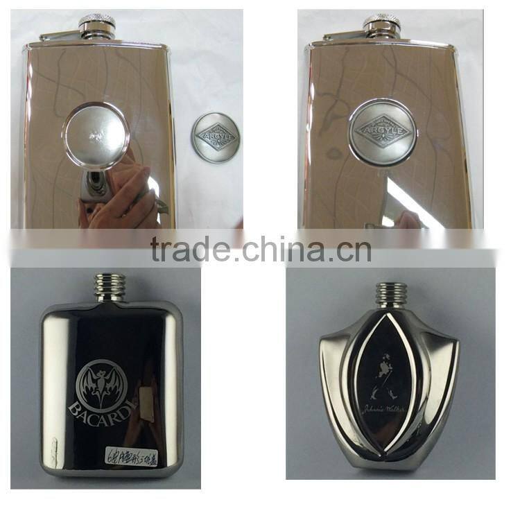 mini alcohol factory from china hip flask ethyl alcohol flagon