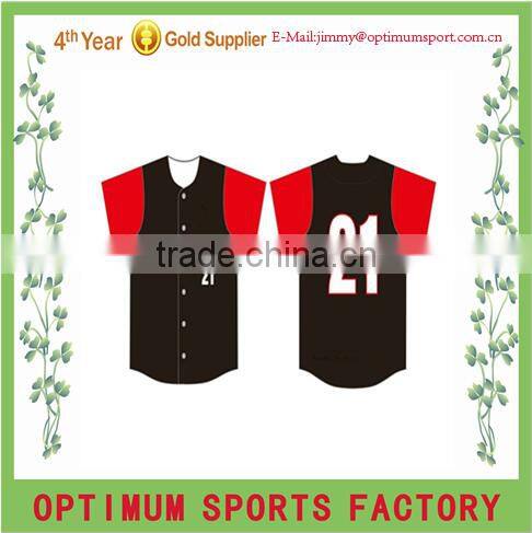 Customize various school team high quality baseball jerseys/baseball uniforms