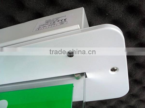Steel lamp body and Metal Base Material Exit Rechargeable Emergency Light