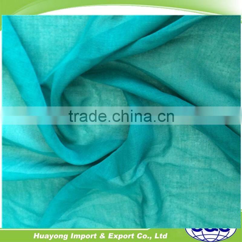 polyester tulle voile fabric/Arabia ghutrah fabric/muslim women hijab fabric