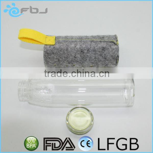 Wholesale 14oz Twist Cap Sealing Glass Bottles For Beverages .