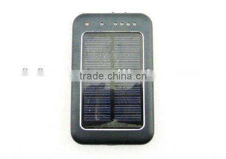 Portable universal solar power bank for mobile phone/iPhone/iPad