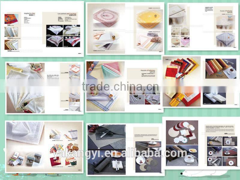 Luxury pure white/red colour wedding decoration chair covers and table covers