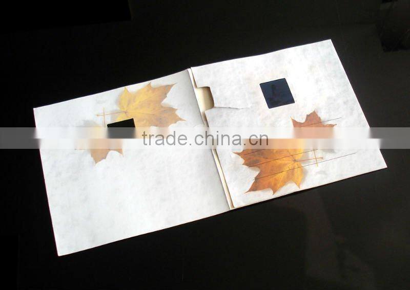 1.44 LCD greeting card digital photo frame customized design