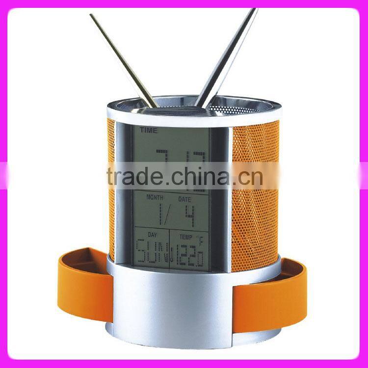 Triangle digital wooden clock & triangle wooden clock, table clock