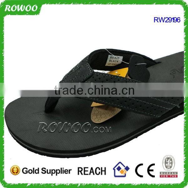 Summer Fashion Walking Beach PU Strap Men Rubber Sandals