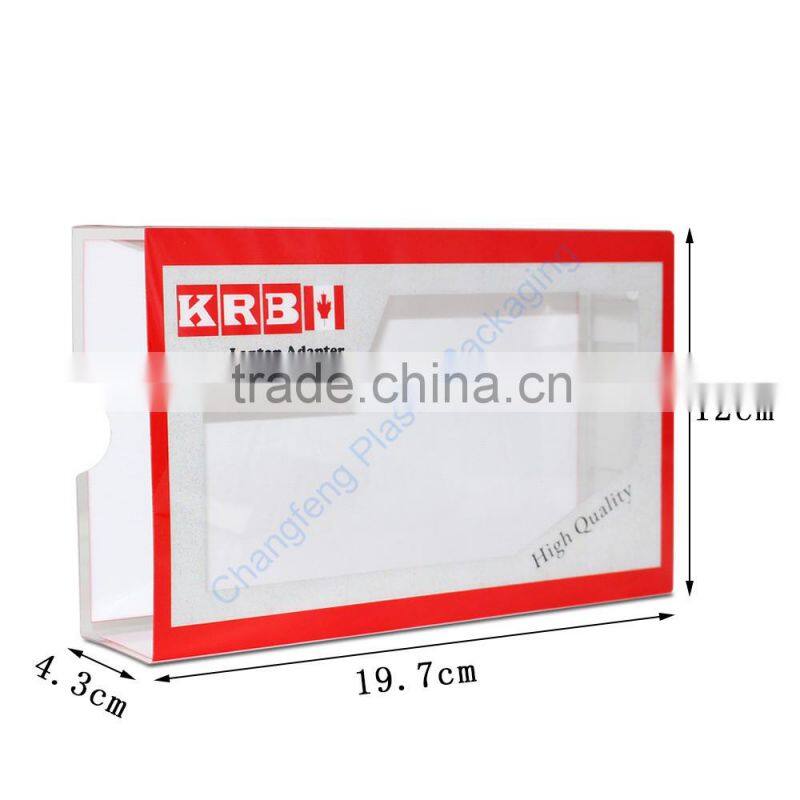 Factory Direct Laptop Adapter Transparent Packaging Box