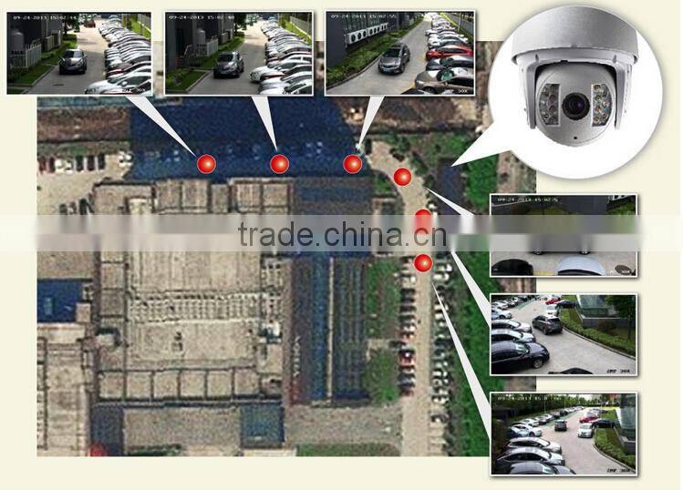 18X Optical zoom 1080p 1.3mp dome waterproof p2p 360 degree outdoor camera ip cctv camera