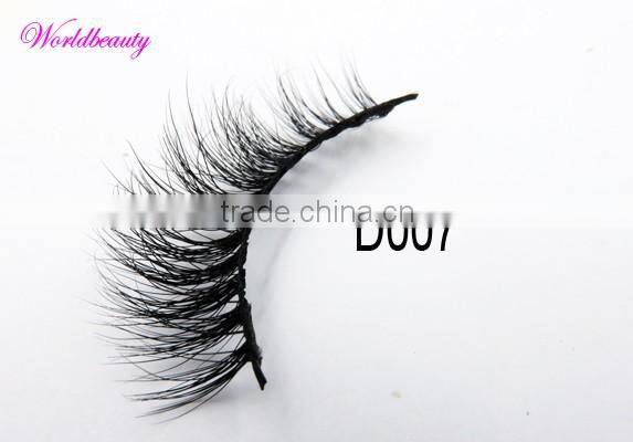 wispy false eyelash custom made eyelash on sale 100% natural siberian mink fur eyelash