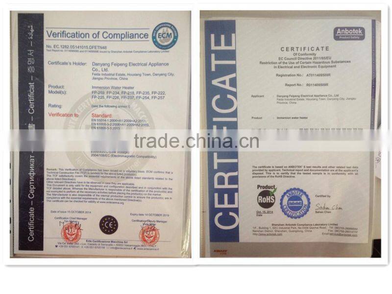 2-3kw electric steam generator heating element