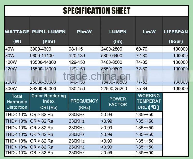 hot selling low frequency induction flood light