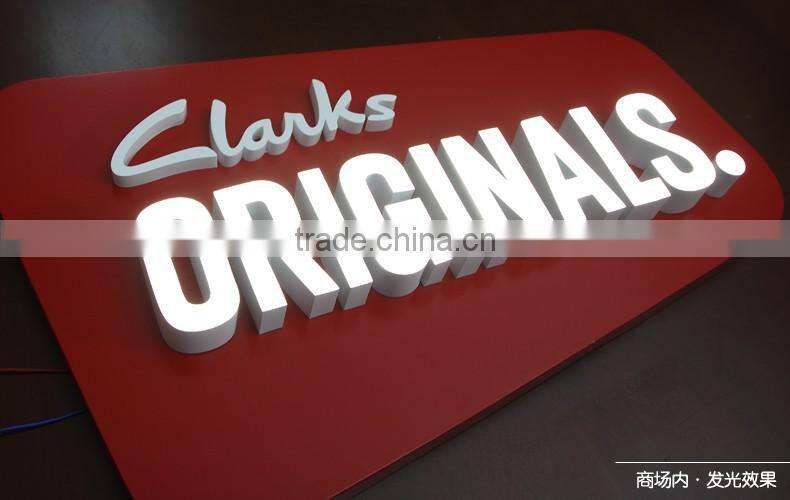 acrylic led letter sign 3D acrylic sign manufacturer