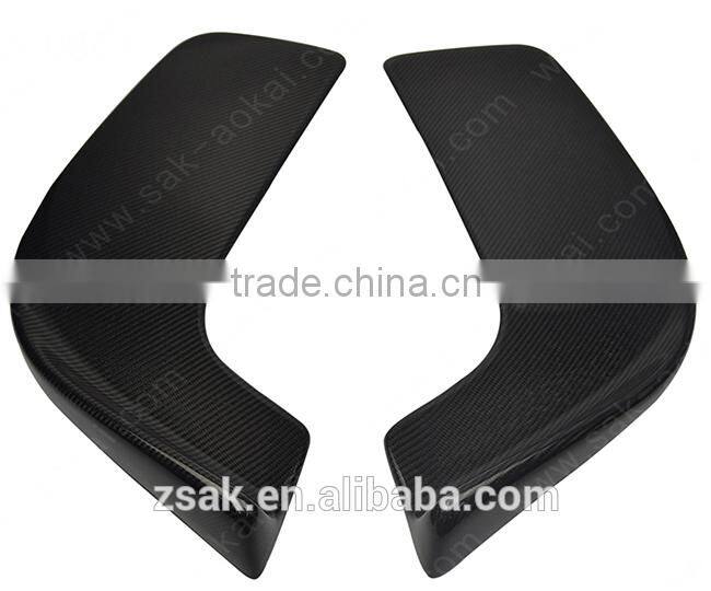 100% real carbon fiber car front splitter flap for universal using