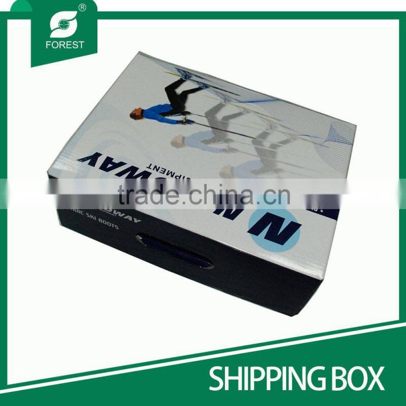 CUSTOM MADE CORRUGATED FLAT PACKING SHIPPING BOXES HOT SALE