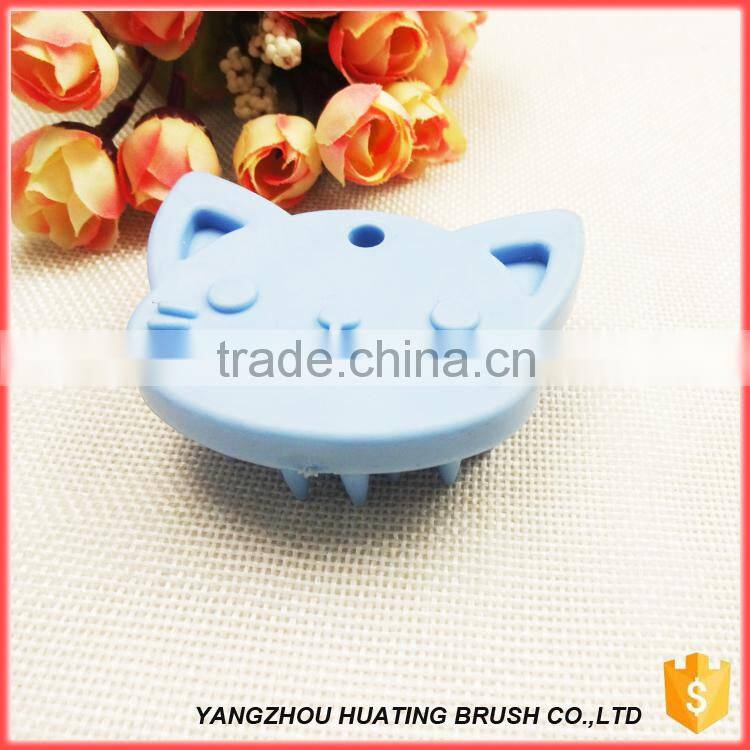 Grooming accessories wholesale private label rubber pet brush for dog
