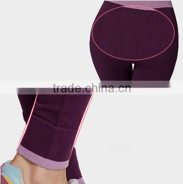 High Waist Leggings Sport Wear Gym Running Products Pants Promotional China Tights