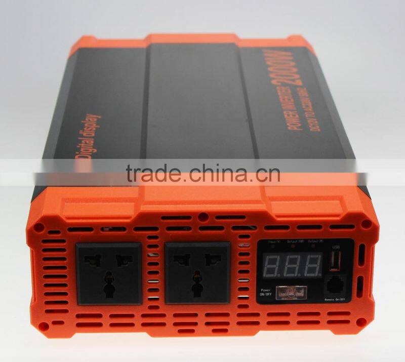 3000w 12v to 220v Modified Sine Wave Power Inverter with best quality