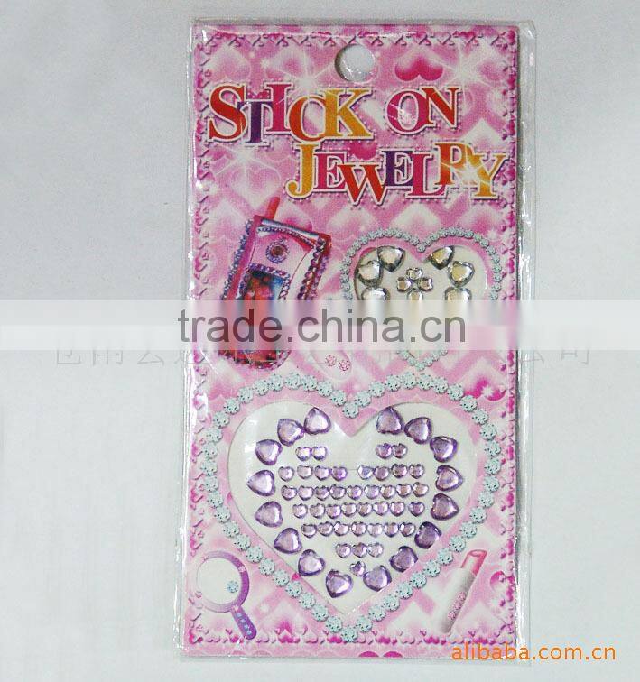 Top Sale Mobile Phone Acrylic Sticker/acrylic sticker / crystal sticker