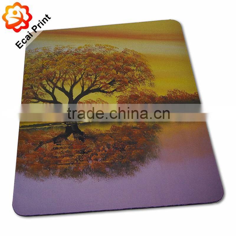 nice high quality digital printing heat transfer gaming mouse pad