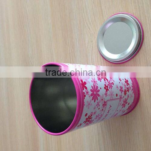 tin can decorative food Containers/cosmetic containers perfume tin box