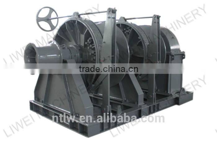 250KN double drum mooring winch