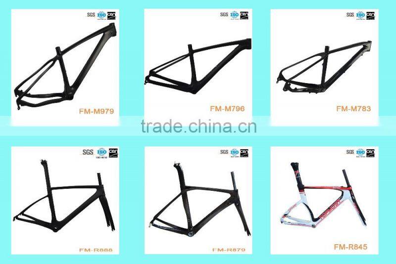 2016 most popular bicycle road carbon frame UD Matte / Glossy 1-1/8" , 1-3/8" bicycle road carbon FM-R879 with BB86 system