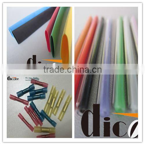 colored soft silicone rubber hose/ shrinkable silicone rubber tubing/ silicone rubber tube