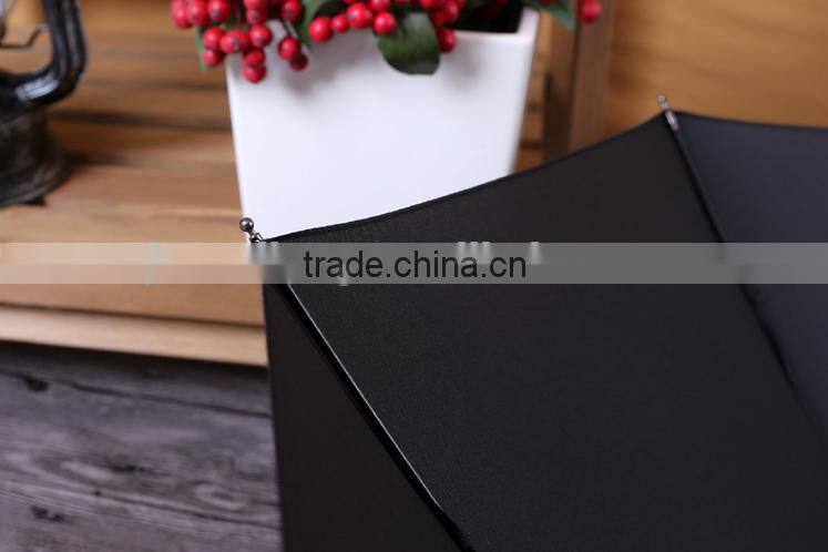 High quality Curve wooden handle pongee foldable umbrella,customized strong 3 fold auto open umbrellas for man