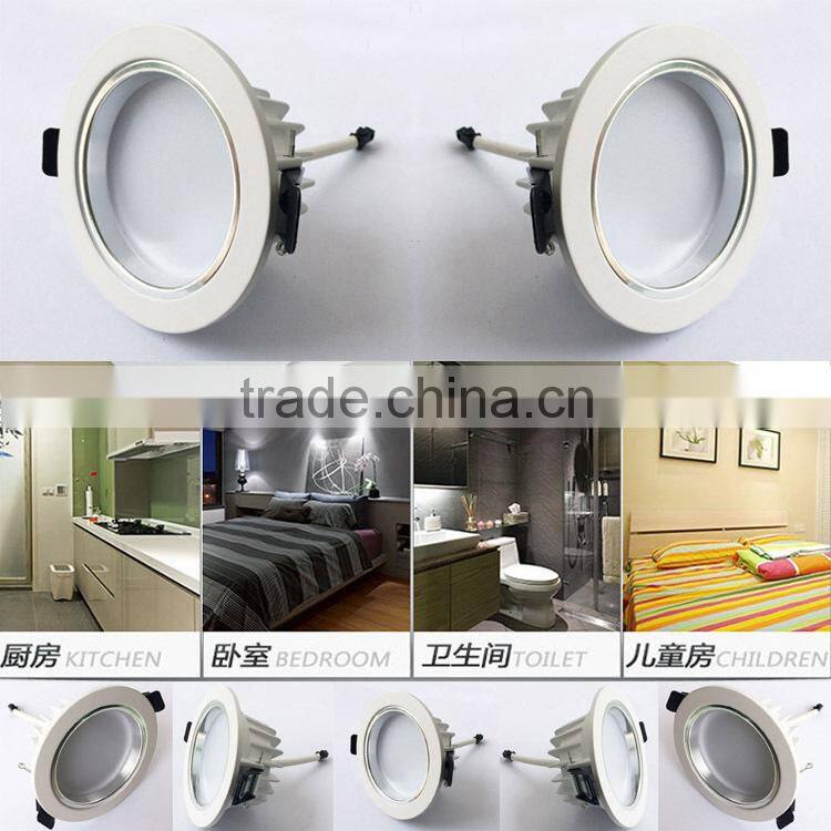 App control Wifi Bluetooch 2.4G 8Inch 5W Recessed ultra silm ip44 smd China High Quality Led Downlight, Ip44 Led Downlight 5W