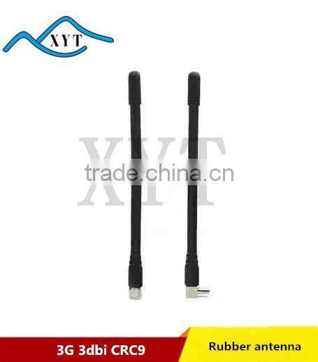 Customized high quality 3dbi 3g rubber antenna e5776 ts9