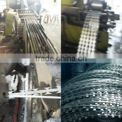 Barbed Tape Security Fencing For Military Sites Direct Manufacture
