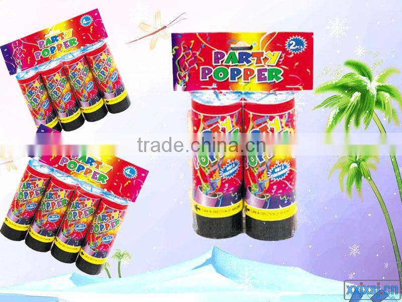 selling spring party popper/confetti shooter/confetti cannon