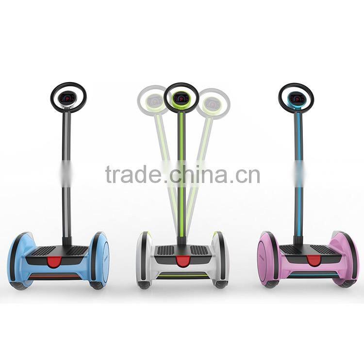 Htomt electric two wheels self balancing scooter with handle bar