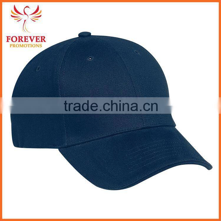 Hot Selling Baseball Cap Embroidery Logo 6 Panel Pre-carved Forest Green With White Cotton Visor Baseball Cap