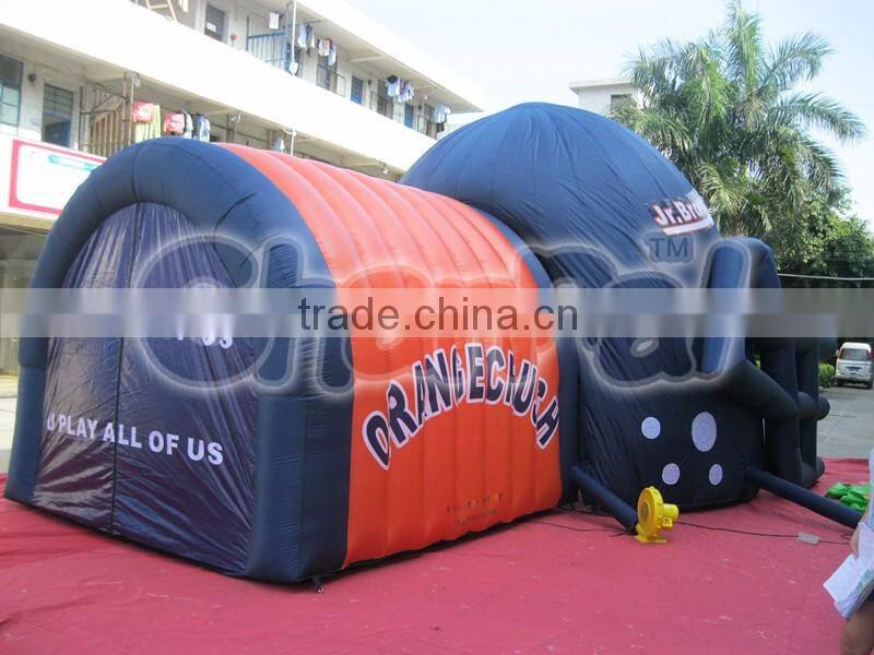 bracos NFL inflatable helmet sports football tunnel