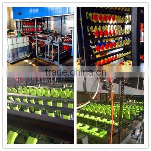 CE EN388 Cut level 5 cut resistance coated latex cut protecting working glove/cut resistant gloves